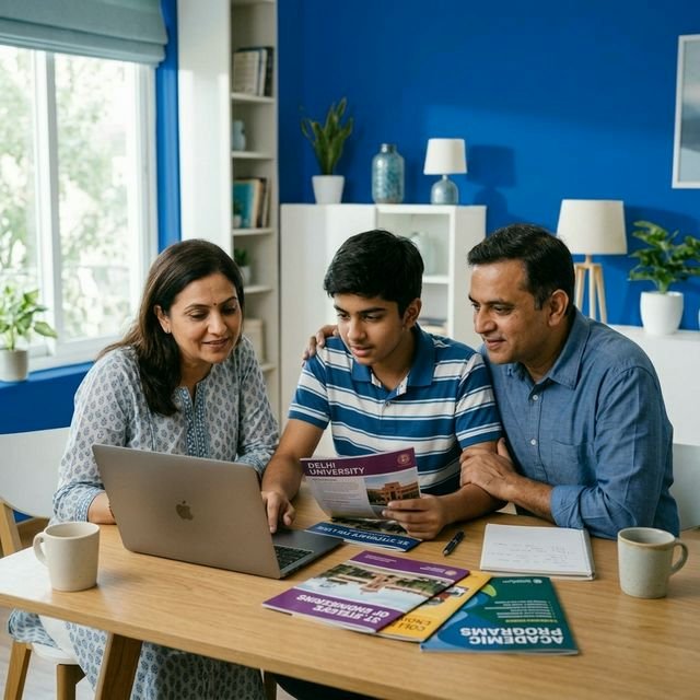 Students receiving expert guidance